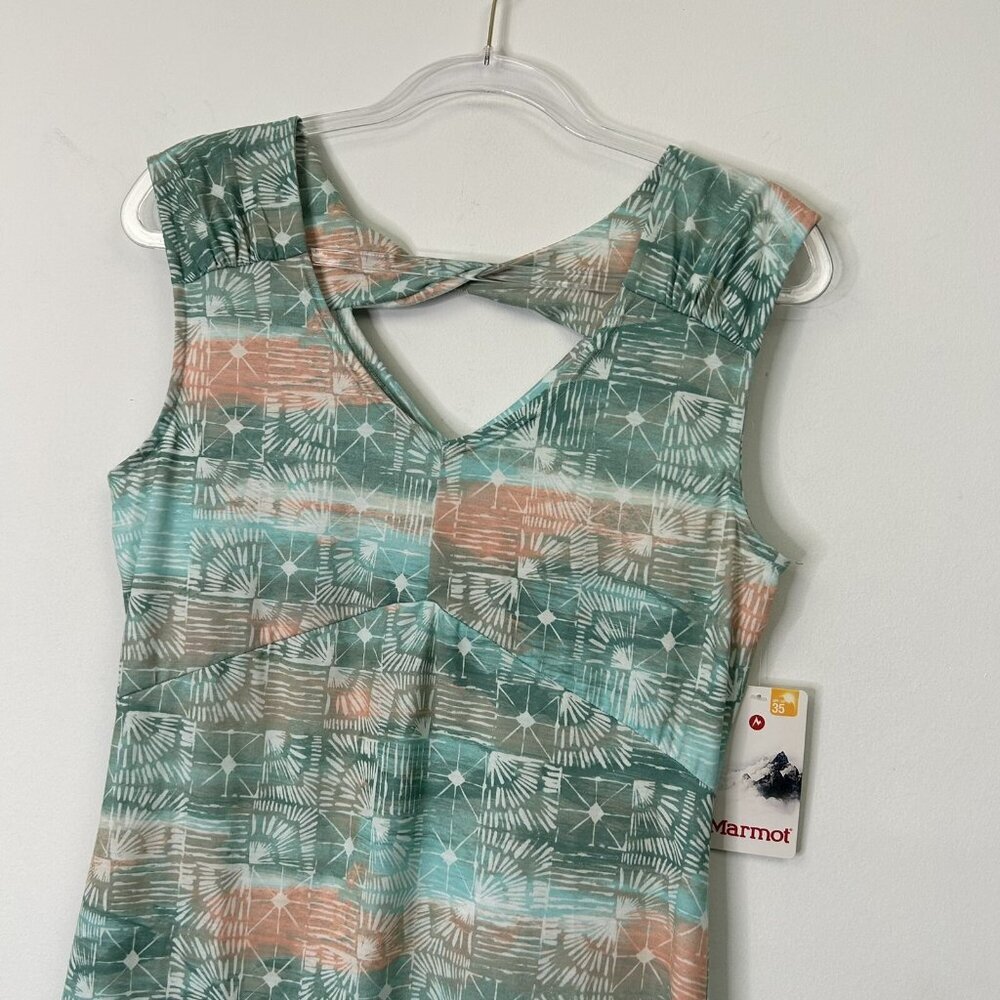 NEW Marmot UPF Annabelle Dress Womens Size Medium Sleeveless Summer Sun - Picture 2 of 12